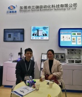 上海城建職業(yè)學院代表參觀訪問三瑞Vision China 2018機器視覺展